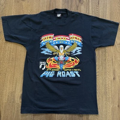 Club de motocicletas vintage Vietnam veterinarios grandes llamas águila Foto 1 de 4