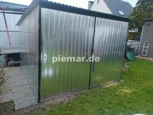 Blechgarage 3x4m Lagerschuppe Fertiggarage Garage KFZ inkl. Lieferung | 15840!! - Bild 1 von 10