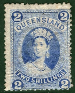 Australia States QUEENSLAND CHALON SG.152 2s (1882) Mint MM Cat £275 GBLUE17 - Picture 1 of 6