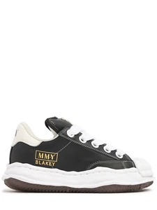 MIHARA YASUHIRO Blakey Women's Black Low Top Sneakers New - Picture 1 of 5