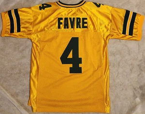 Brett Favre Green Bay Packers NFL Football Jersey Medium Vintage Lambeau Patch - Picture 1 of 3