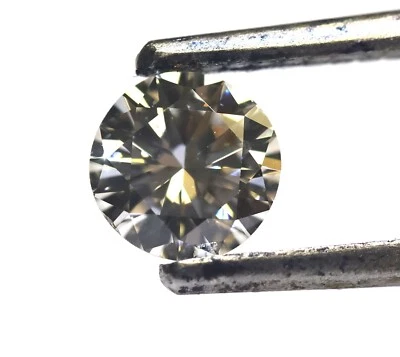 GIA loose certified .52ct carat Natural SI1 J round diamond 5.20X5.29X3.09mm - Image 1 of 4
