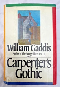 Carpenter's Gothic William Gaddis Hardcover Book DJ 1985 Viking Penguin First - Bild 1 von 15