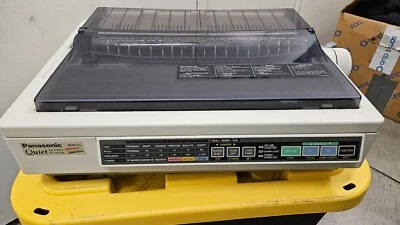 Panasonic KX-P2123 Dot Matrix  24 Pin Vintage Printer Power On - Image 1 of 4