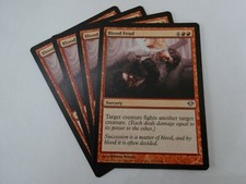 MTG 4x Blood Feud Dark Ascension NM