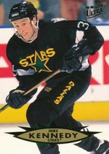1995-96 Ultra #39 MIKE KENNEDY - Dallas Stars Eagle Mannheim Iserlohn Roosters