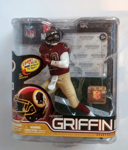 ROBERT GRIFFIN III REDS SKINS SERIES #31  FOOTBALL ACTION FIGURE Cover
