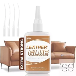 Leather Glue, Leather Glue Adhesive for Leather Repair, High Strength, Flexible - Picture 1 of 12