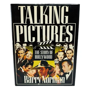 Talking Pictures The Story Of Hollywood By Barry Norman Hardcover Book 1987 - Picture 1 of 22