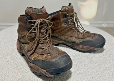 Wolverine Hiking Shoes Camo Boots Vibram Sole Waterproof Shoes 13 Hunting Boot - Image 1 of 4