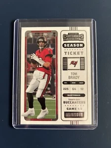 BOLETO DE TEMPORADA TOM BRADY 2022 CONTENDERS #93 BUCANEROS  - Imagen 1 de 2