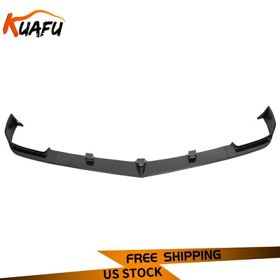 KUAFU For 2010-13 Chevy Camaro V8 SS Carbon ZL1 Style Front Bumper Lip Splitter Foto 1 de 4