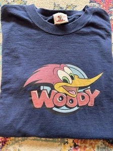 Woody Woodpecker Universal Studios tag Hollywood Vintage Y2K USA T-Shirt XL - Picture 1 of 7