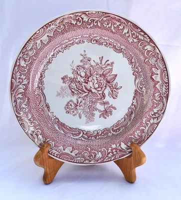 Spode Archive Coll. - VICTORIAN SERIES - BYRON GROUPS - 10 1/2" DINNER PLATE - Image 1 of 3