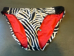 NWOT black white TITLE NINE swimsuit bikini bottom size small - Picture 1 of 2