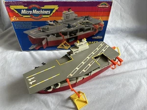 Micro Machines, Galoob, 1988, Flugzeugträger, komplett, verpackt #3 - Bild 1 von 15