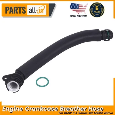 Mangueira respiradora cárter motor 3 M2 ActiveHybrid 3 3 4 Series 335i 435i - Imagem 1 de 4