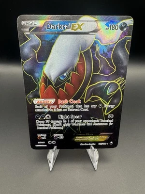 Darkrai EX Full Art 107/108 Pokemon Dark Explorers Ultra Rare Holo 2012 - Image 1 of 4