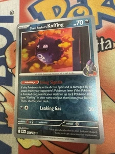 Team Rocket's Koffing 125/182 (Reverse Holo) Pokemon TCG: Destined Rivals - Picture 1 of 2