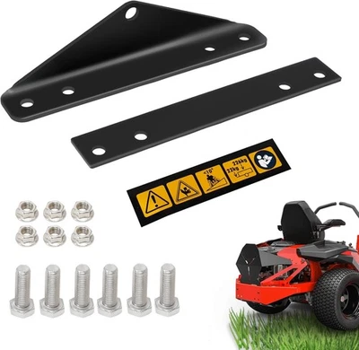 ZELVORO 79108500 Zero Turn Mower Hitch Kit, 1/4-Inch Thickened Metal Zero Turn Hitch Kit