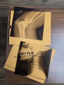 1/6 SCALE Playscale Miniature X-Ray TWO Films and Envelopes - #2 Knee & Neck - Picture 1 of 11