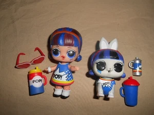 Lotto set LOL Surprise Pop Heart Doll Hop Heart Pet Bunny cambio colore entrambi ottimi! - Foto 1 di 8