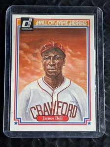 1983 Donruss Hall of Fame Heroes -James Bell #25 HOF - Picture 1 of 2