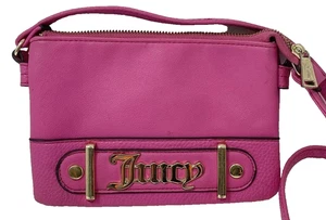 Juicy Couture Los Angeles Hot Pink Crossbody F1 PREOWNED Make Offer - Picture 1 of 6