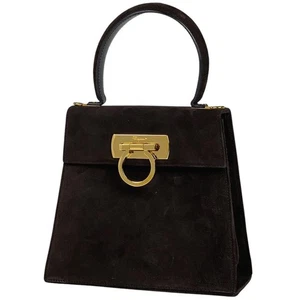 Salvatore Ferragamo Gancini Handbag Shoulder Bag 2193 #BS2556 - Picture 1 of 6