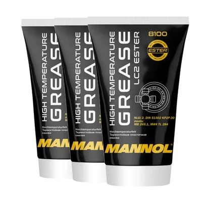 MANNOL LC-2 Grasa De Alta Temperatura Ester, 3x100 Gramos - Imagen 1 de 4