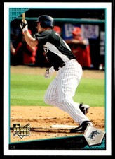 2009 Topps Updates & Highlights UH278 Gaby Sanchez Marlins Rookie Card