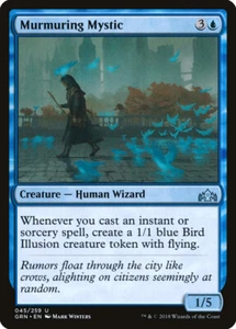 MTG Magic GRN Guilds of Ravnica - 1x EN NM 045 U Murmuring Mystic - Bild 1 von 1