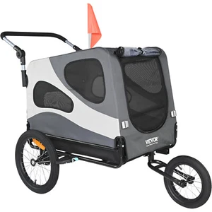 VEVOR Rimorchio Bici per Cani Passeggino per Animali Domestici Carico max. 45 kg - Bild 1 von 12