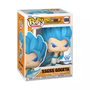 Funko Pop! Dragon Ball Super - SSGSS Gogeta #1866 Funko Shop Exclusive IN-HAND - Picture 1 of 1