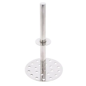 Potato Masher Stainless Steel Press Vegetable Crusher Pav Bhaji Masher Durable - Picture 1 of 14
