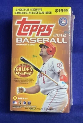 2012 Topps серии 2 бейсбол в заводской упаковке бластер коробка Брайс Харпер дебютант - Изображение 1 из 4