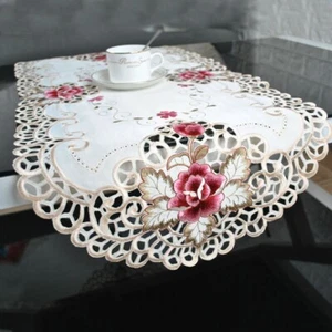 Table Cover Tablecloth Lace Doily Small Home Decor 40x85cm High Quality - Picture 1 of 7