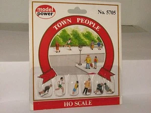 Model Power HO scale 5705 Town People Figures - Picture 1 of 1