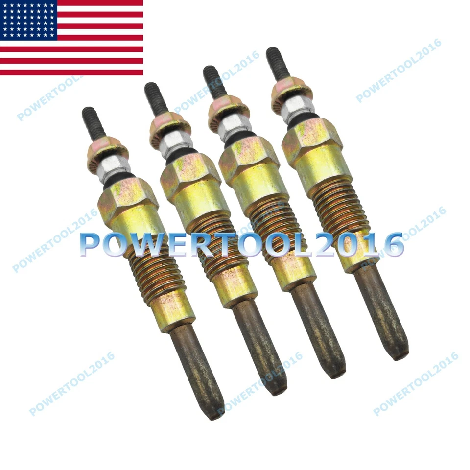 Nuevo 4 piezas bujía incandescente 11065-34W00 para camión Nissan SD22 motor Datsun Foto 1 de 2