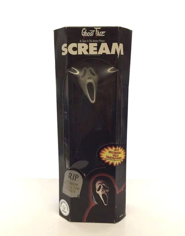 Spencer Gift SCREAM GHOST FACE FIGURE RIP HORROR COLLECTOR Doll Cover