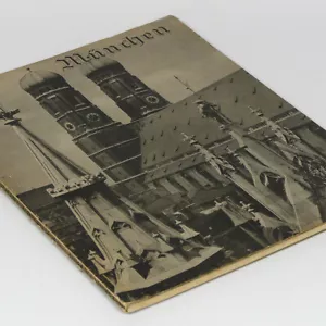 Munich German Photo Book 1930s Feldherrnhalle Munchen Hofbrauhaus Churches Gates - Picture 1 of 1