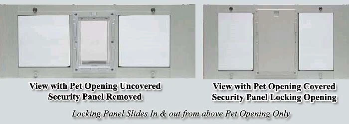 Оконный переплет Ideal Pet Products дверь для питомца с клапаном XL ширина от 33 до 50 дюймов сделано на заказ - Изображение 1 из 2