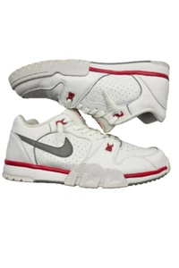 Size 11.5 - Nike Air Cross Trainer Low White University Red - Picture 1 of 7