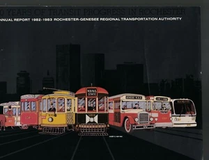 Rochester Genesee Regional Transportation Authority Annual Report 1982 1983 - Picture 1 of 1