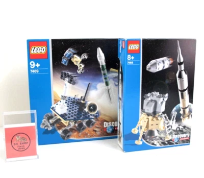 LEGO Discovery 7468 & 7469 Mission to Mars / Saturn V Moon release in 2003 NEW - Image 1 of 4