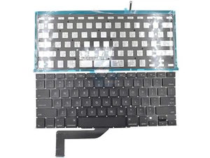NEW US Keyboard W/ Backlight  for Macbook Pro 15" A1398 2012 Early 2013 Retina  - Picture 1 of 4
