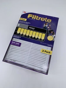 Filtrete Advanced Allergen B Filter 2 Pack True Hepa Holmes Filtration New - Picture 1 of 4