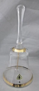 Sasaki Crystal 24% lead crystal Bell Danbury Mint 1979 Made in Japan - Picture 1 of 5