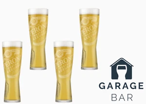 Set Of 4 Peroni Beer Glasses Pint 20oz Brand New - Picture 1 of 2