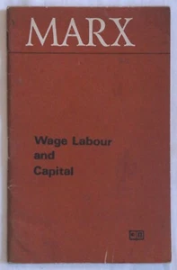 Karl Marx - Wage Labour and Capital progress publishers moscow edition 1976 - Bild 1 von 1